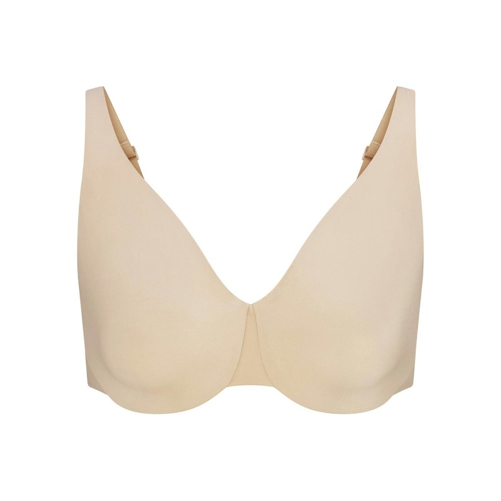 SKIMS SMOOTHING INTIMATES UNLINED MINIMIZER BRA IN SAND 36C - Picture 2 of 4